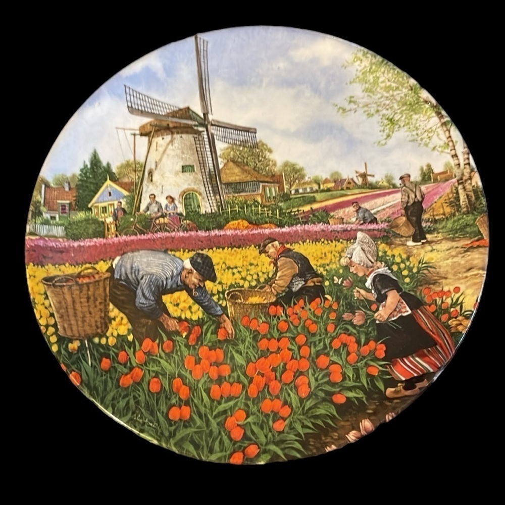 Royal Schwabap 1984 Ter Steege BV. Holland Wall Decor Plate